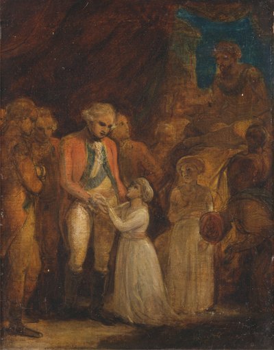 Les Deux Fils de Tipu Sahib, Sultan de Mysore, Remis en Otages au Général Cornwallis - Robert Smirke