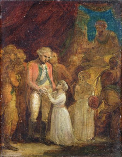 Les deux fils de Tipu Sahib, Sultan de Mysore, remis en otages au général Cornwallis (1738-1805) - Robert Smirke