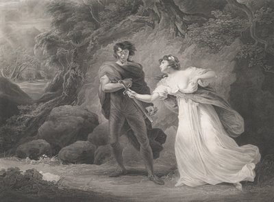 Pisanio et Imogen Shakespeare, Cymbeline, Acte 3, Scène 4 - Robert Thew