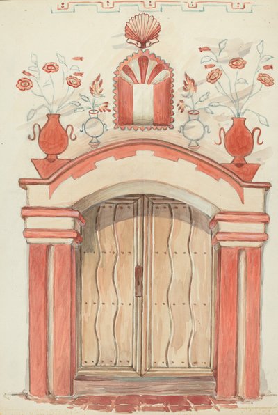 Porte principale et arche - Robert W.R. Taylor