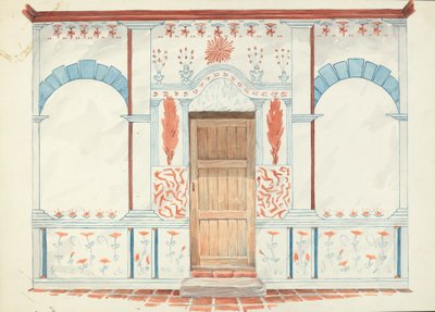 Dessin de restauration - Robert W.R. Taylor