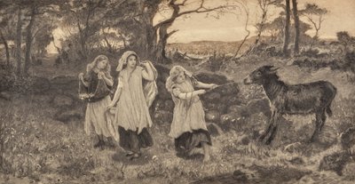 Trois filles et un âne - Robert Walker Macbeth