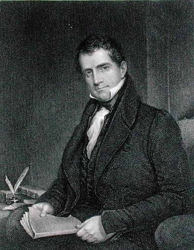 Theodoric Romeyn Beck (1791-1855) gravé par John Francis Eugene Prud