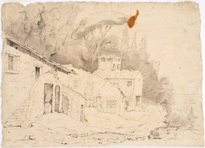 Ferme italienne - Robert Wilhelm Ekman