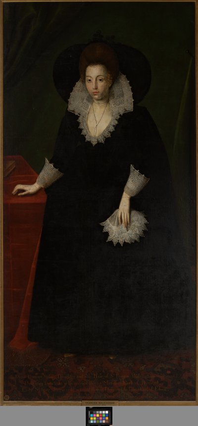 Frances Walsingham, épouse de Sir Philip Sidney, c.1570-1632 - Robert the Elder (attr. to) Peake