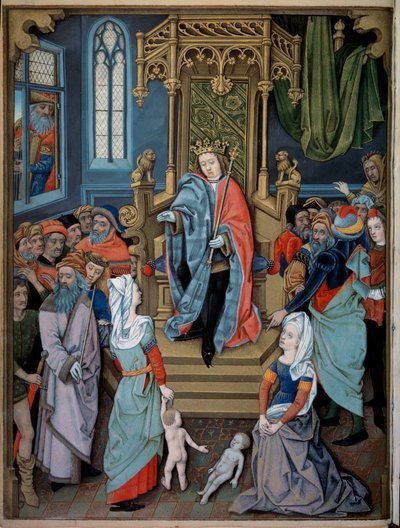 Le jugement de Salomon - Robinet Testard