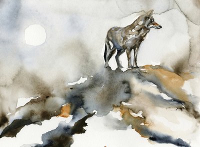 La Lune du Loup solitaire - RodMacIver