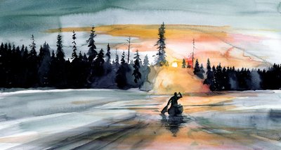 Pagayer sur les lacs sauvages - RodMacIver