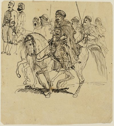 Cavaliers arabes - Rodolphe Bresdin
