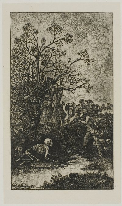 Chasseurs surpris par la mort - Rodolphe Bresdin