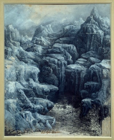 Les rochers - Rodolphe Bresdin