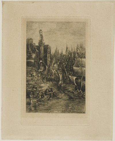 Mon rêve - Rodolphe Bresdin