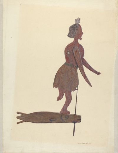 Girouette, vers 1940 - Roger Deats