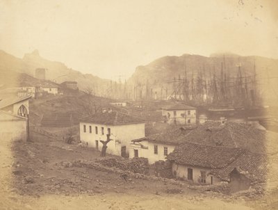Balaklava, vue vers la mer. - Roger Fenton