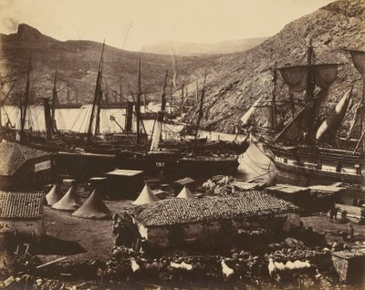 Baie des Cosaques, Balaklava. - Roger Fenton