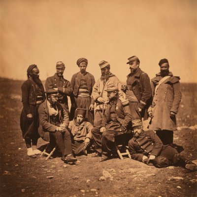 Général français Cisse et groupe d