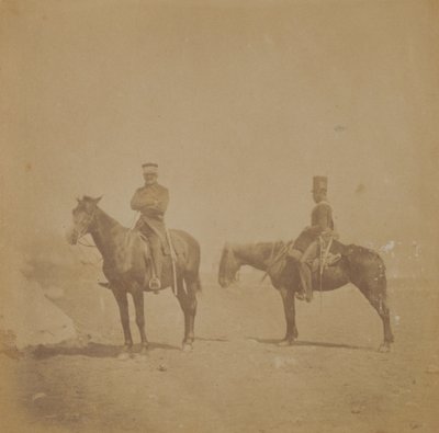 Général Sir John Pennefather et un ordonnance - Roger Fenton