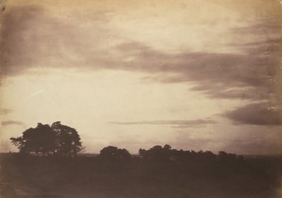 Paysage avec nuages, probablement 1856 - Roger Fenton