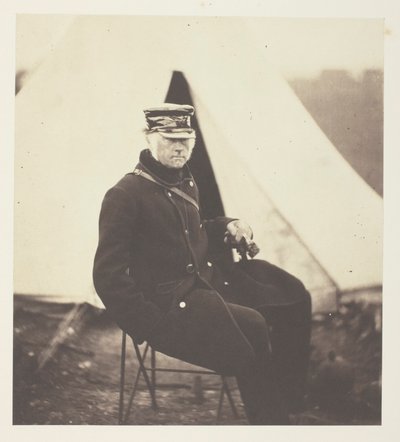 Le lieutenant-général Sir W.J. Codrington, K.C.B. - Roger Fenton