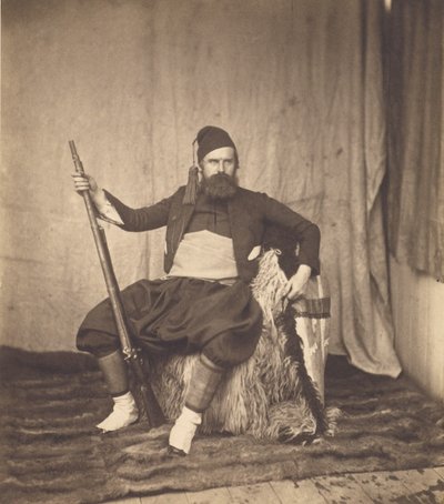 Autoportrait en uniforme de zouave - Roger Fenton