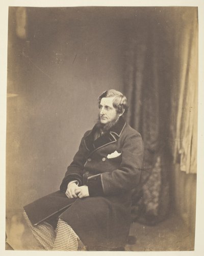 Sir J. Montagu Steele (1820-1890), secrétaire militaire, Crimée - Roger Fenton