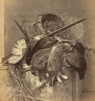 [Nature morte avec gibier et fusil] - Roger Fenton