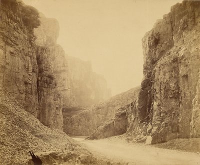 Les falaises de Cheddar, dans la vallée centrale - Roger Fenton
