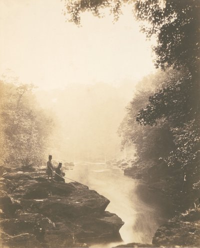 Wharfe et Pool, en dessous du Strid - Roger Fenton