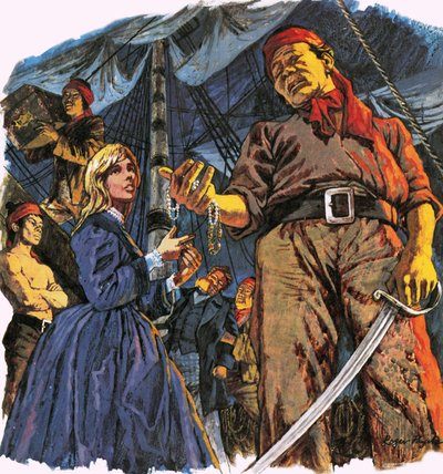 La fille et les pirates - Roger Payne