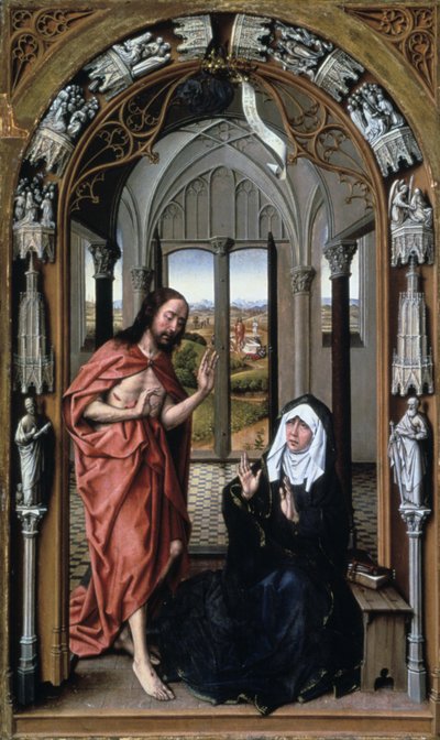 Le Christ apparaissant à sa mère, vers 1440 - Rogier van der Weyden
