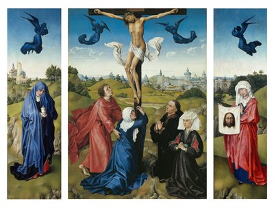 Triptyque de la Crucifixion, vers 1445 - Rogier van der Weyden