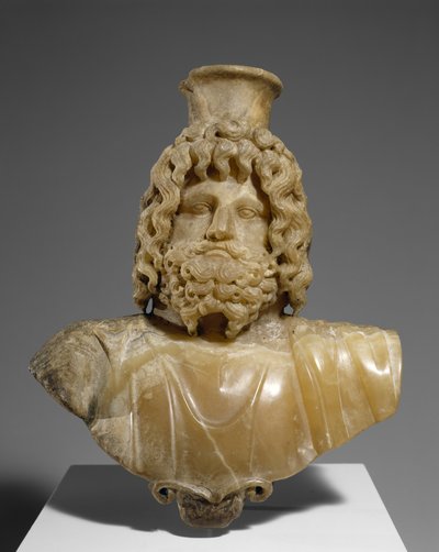 Buste de Sérapis, 100-150 AD - Roman