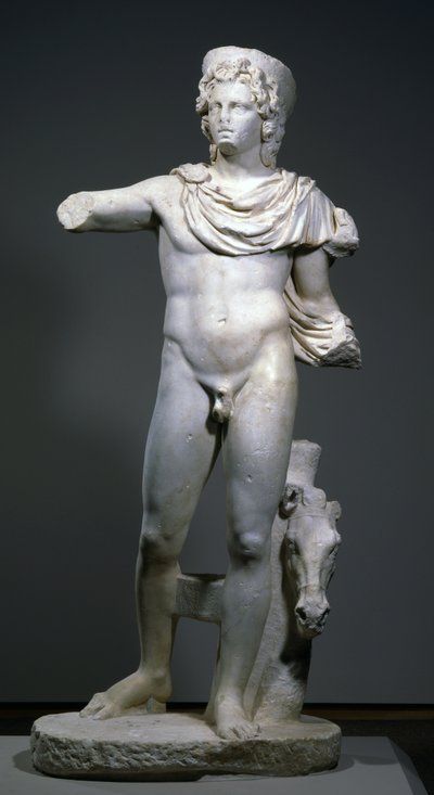 Dieu céleste ou héros, fin du 2e ou début du 3e siècle de notre ère - Roman