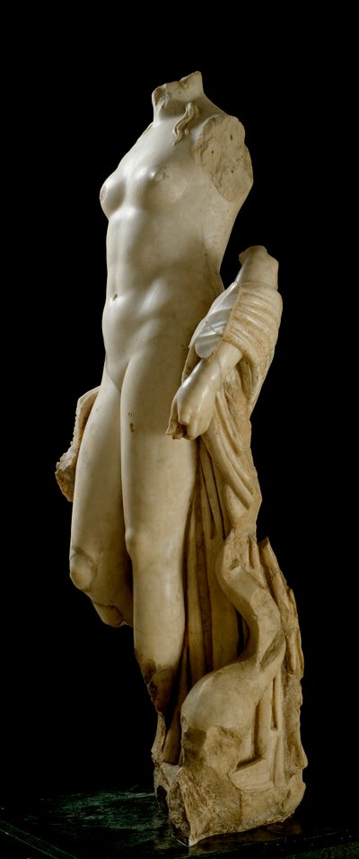 Diane, IIe siècle (sculpture en marbre) - Roman