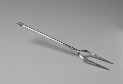 Fourchette avec pommeau en tête de mule, 375-425 - Roman