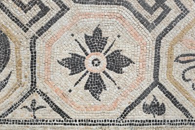 Motif géométrique de la domus de la Via san Rocchino, IIe siècle après J.-C. - Roman