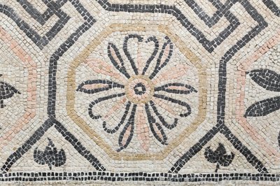 Motif géométrique de la domus de la Via san Rocchino, IIe siècle après J.-C. - Roman