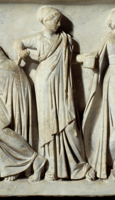 La muse Calliope (détail) - Roman