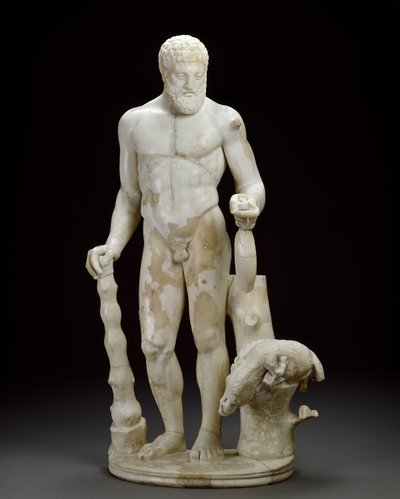 Statuette en marbre d