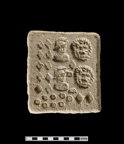 Moule pour fabriquer des figures appliquées, Afrique du Nord - Roman