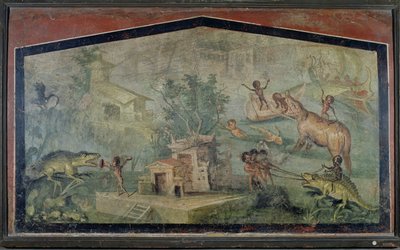 Pygmées chassant, de la 