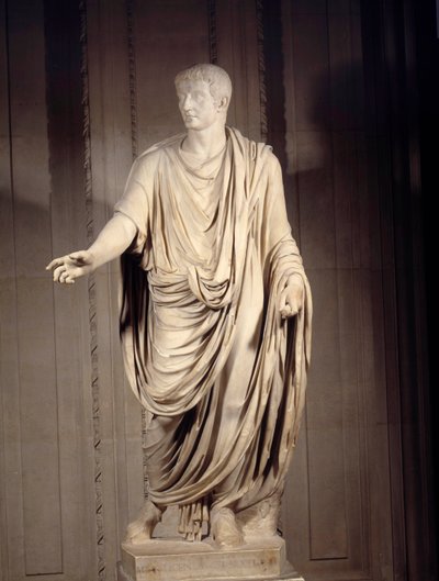 Statue en marbre de l