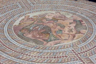 Thésée et le Minotaure, Maison de Thésée, Paphos, Chypre - Roman