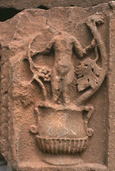 Fragment architectural avec décoration sculptée, Marché de Sertius, Haute Période Impériale (27 av. J.-C.-395 ap. J.-C.) - Roman Imperial Period