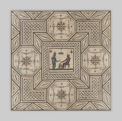 Pavement en mosaïque avec scène égyptisante, vers 130-150 après J.-C. - Roman Imperial Period