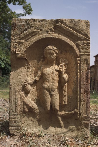 Stèle représentant Mercure, Haute Période Impériale (27 av. J.-C.-395 apr. J.-C.) - Roman Imperial Period