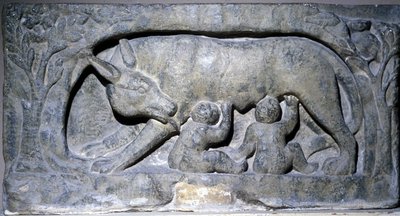 Relief en calcaire de Lupercal (nom d