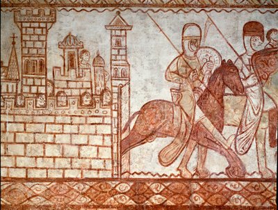 Le siège de Damas (détail) - Romanesque
