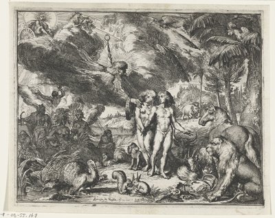 Adam et Ève au paradis - Romeyn de Hooghe