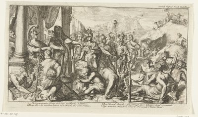 Allégorie des acquisitions en Brabant - Romeyn de Hooghe